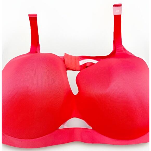 Cacique Comfort Bliss Bra Lightly Lined Full Coverage Wire Salmon Pink Size 54B - Picture 1 of 11